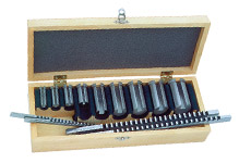 KBC No. 10 Standard Keyway Broach Set