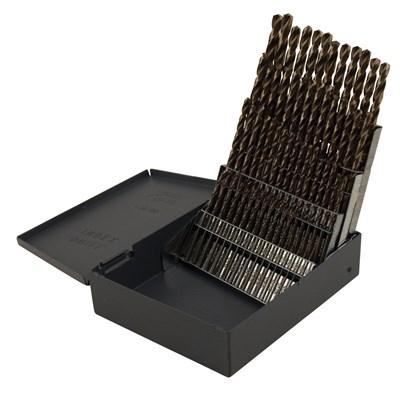 KBC #1-60 COBALT JOBBER DRILL SET