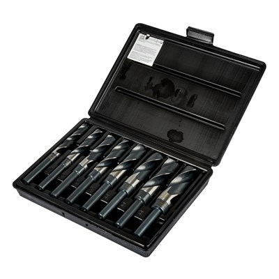 PTD 8PC 9/16-1X16TH HS PTD S&D DRILL SET