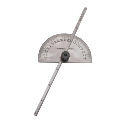 KBC ROUND HEAD PROTRACTOR & DEPTH GAGE