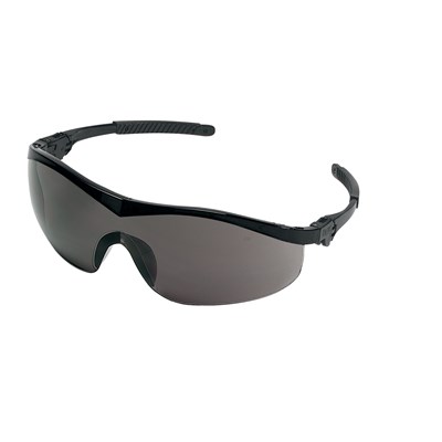 ST1 BLACK/GRAY LENS SFTY GLASSES