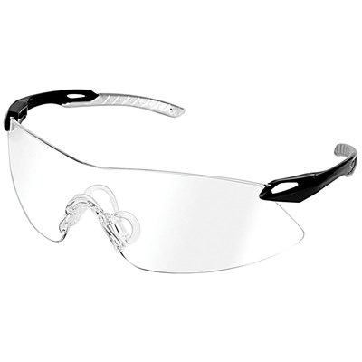 ERB PROTECTIVE EYE WEAR BLK W/CLEAR LENS