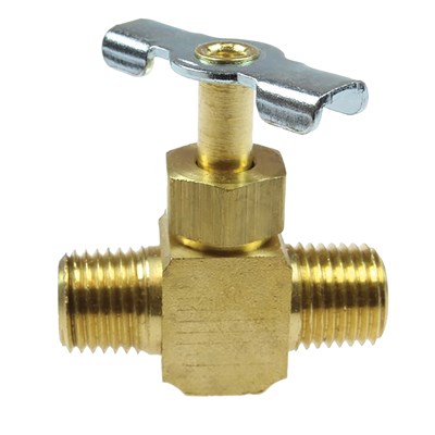 COILHOSE NEEDLE VALVE 1/8MPTX1/8MPT