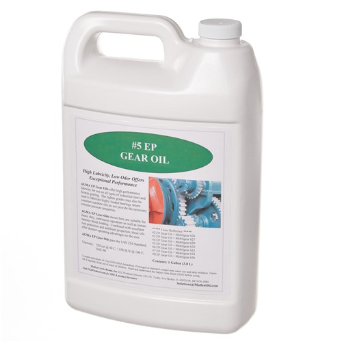 EEZ PRODUCTS AGMA #5EP GEAR OIL 1 GALLON