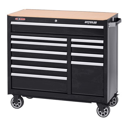 WATERLOO 41IN 11-DRAWER CABINET BLACK