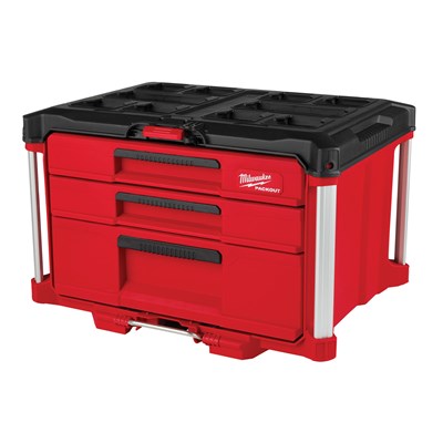 MILWAUKEE PACKOUT 3 DRAWER TOOL BOX