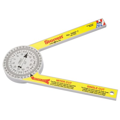 STARRETT 505P-7 MITER SAW PROTRACTOR