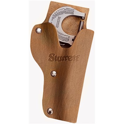 STARRETT LEATHER HOLSTER 1IN MICROMETER