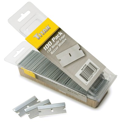 TITAN NO.12 SNG EDGE RAZOR BLADES (100)