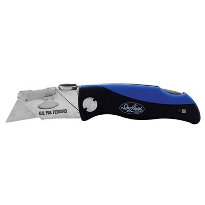 SHEFFIELD FOLDING UTILITY KNIVE PVC HNDL