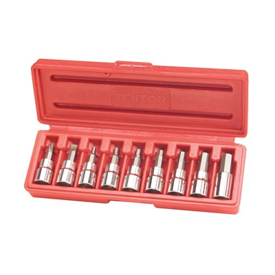 TEKTON 10PC 3/8DR SAE HEX BIT SOCKET SET