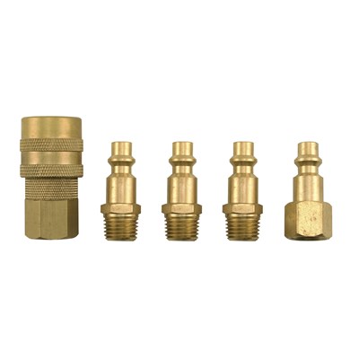 KBC 5PC BRASS COUPLER SET