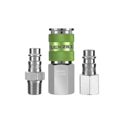 ZILLAGREEN 3PC COUPLER/PLUG KIT