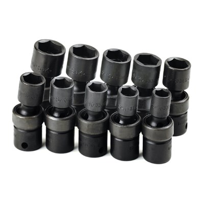 SK 10PC MET.3/8DR.SWVL IMPACT SOCKET SET