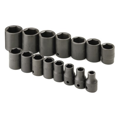 SK 17PC 1/2DR METRIC IMPACT SOCKET SET