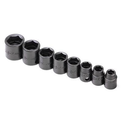 SK 8PC 3/8DR METRIC IMPACT SOCKET SET