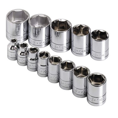 SK 13PC 3/8DR SOCKET SET 6PT