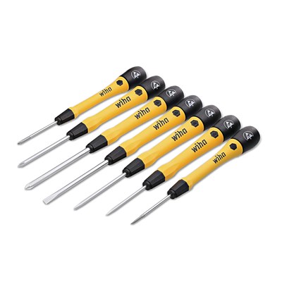 WIHA 7PC ESD SAFE PICO SCREW DRIVE SET