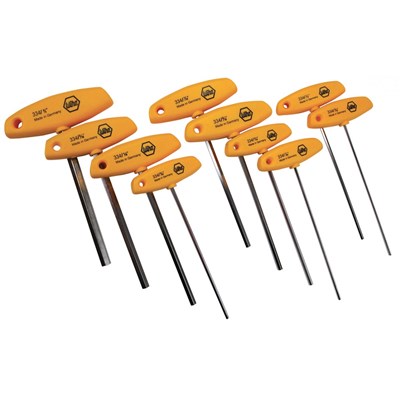 WIHA 10PC T-HANDLE HEX DRIVER SET