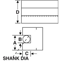 KBC #2 BXA QC BORING, TURN & FACE HOLDER