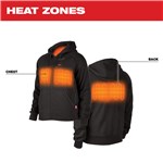 MILWAUKEE M12 XL HEATED HOODIE