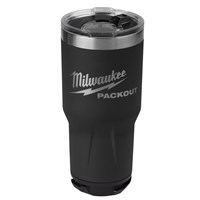 MILWAUKEE PACKOUT 30OZ BLACK TUMBLER