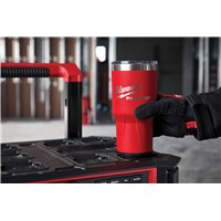 MILWAUKEE PACKOUT 20OZ RED TUMBLER