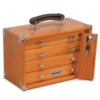 GERSTNER INT. 4DRW OAK TOOL CHEST