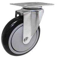 4IN SWIVEL LIGHT DUTY POLY WHEEL CASTER