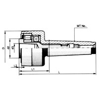 TMX 4MT LIVE CENTER W/INTER. INSERTS